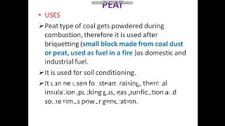 Famous PEAT AND LIGNITE Wealth