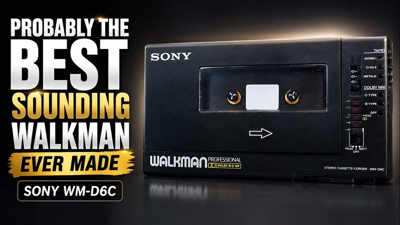 SONY WALKMAN Professional WM-D6C 【動画あり】 Sony WM-D6C Professional Walkman – Short Function Demo - YouTube