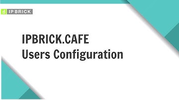 IPBRICK.CAFE - Users Configuration