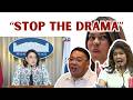 SA MGA BASHERS: "STOP THE DRAMA"