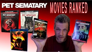 All 4 Pet Sematary movies Ranked! 4k UHD Reviews  Pet Sematary 2 from Shout Factory