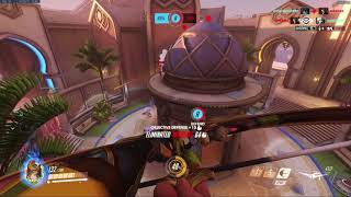 HUGE DOUBLE JUMP HANZO SNIPE
