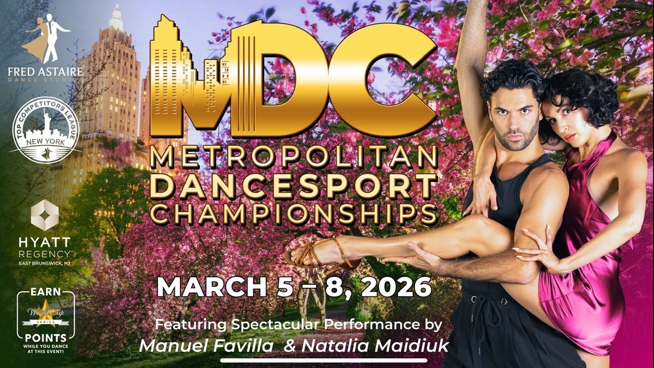 Professional Divisions - Fred Astaire Metropolitan Dancesport 2026