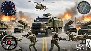 Army Truck Driving Cargo Games - US Offroad Army Truck Driving 3D 2025 - Andriod Gameplay screenshot 5