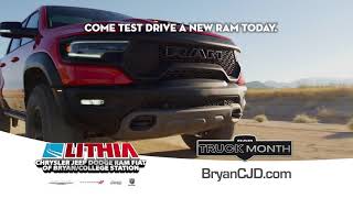 Ram Truck Month Continues At Lithia CJDR of Bryan!