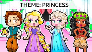 Buying Only Disney Princess Themes In Dress To Impress