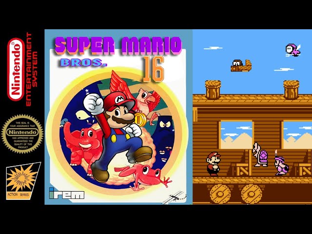 Super Mario Bros. 16 - Hack of Kaiketsu Yanchamaru 2: Karakuri