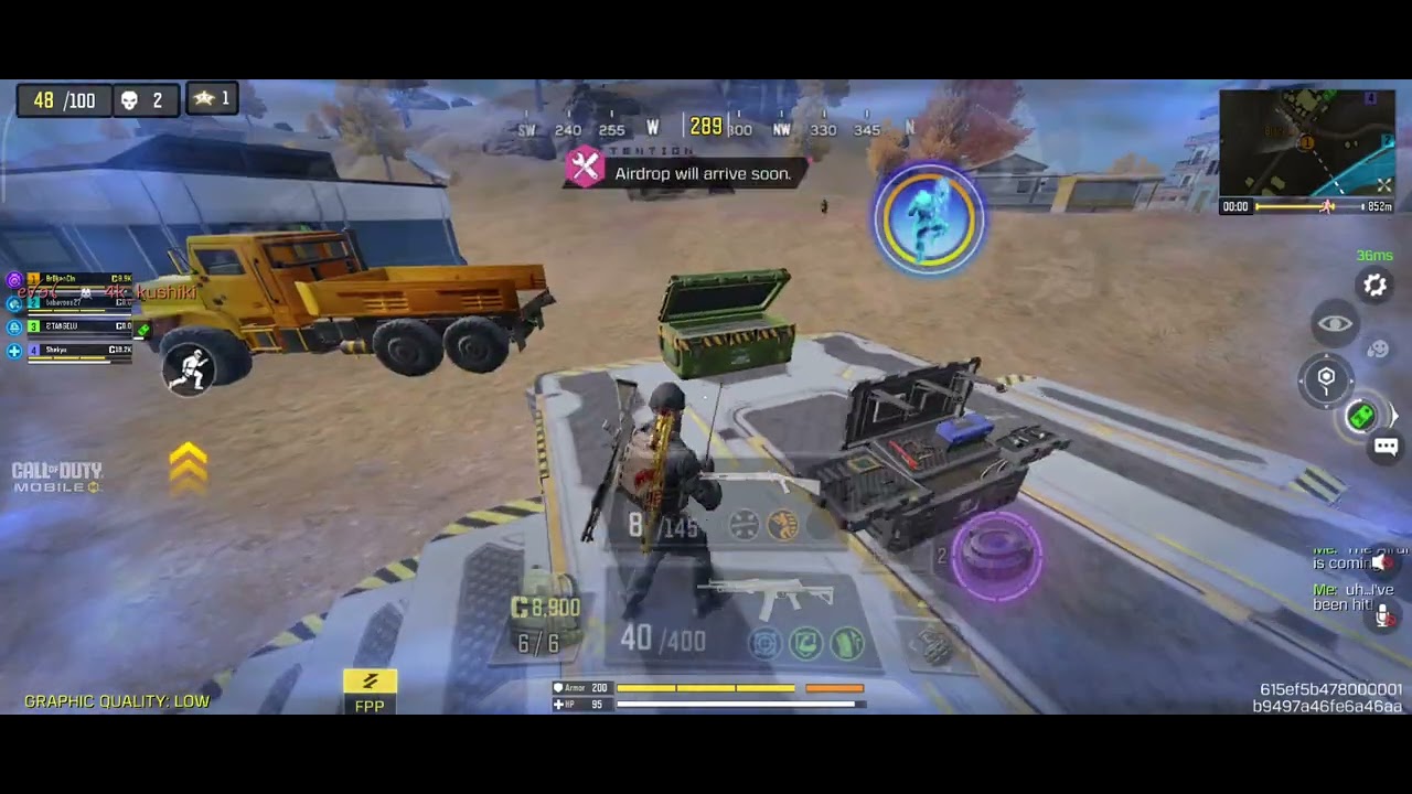 Codm battle royale full gameplay,close to win -garena server(Jak-12 is for 🤪)