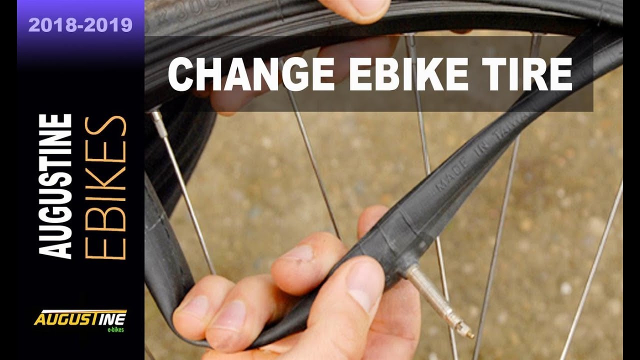 The Easy Way. Changing e-Bike rear hub tire