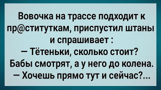 картинка: Как Вовочка На Трассу к Девахам Ходил! Сборник Свежих Анекдотов! Юмор!