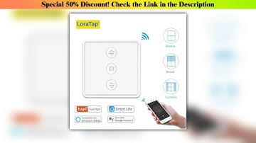Tuya Smart Life — First Look (2025): Tuya Smart Life Wifi Curtain Switch NEW For Blinds