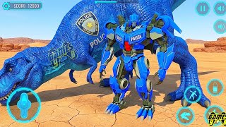 Dino Robot Multiple Transform Dino Car Jet Robot Action Part 5 - Android Gameplay screenshot 1