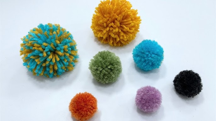 krokotak  Small POM-POMS with a FORK