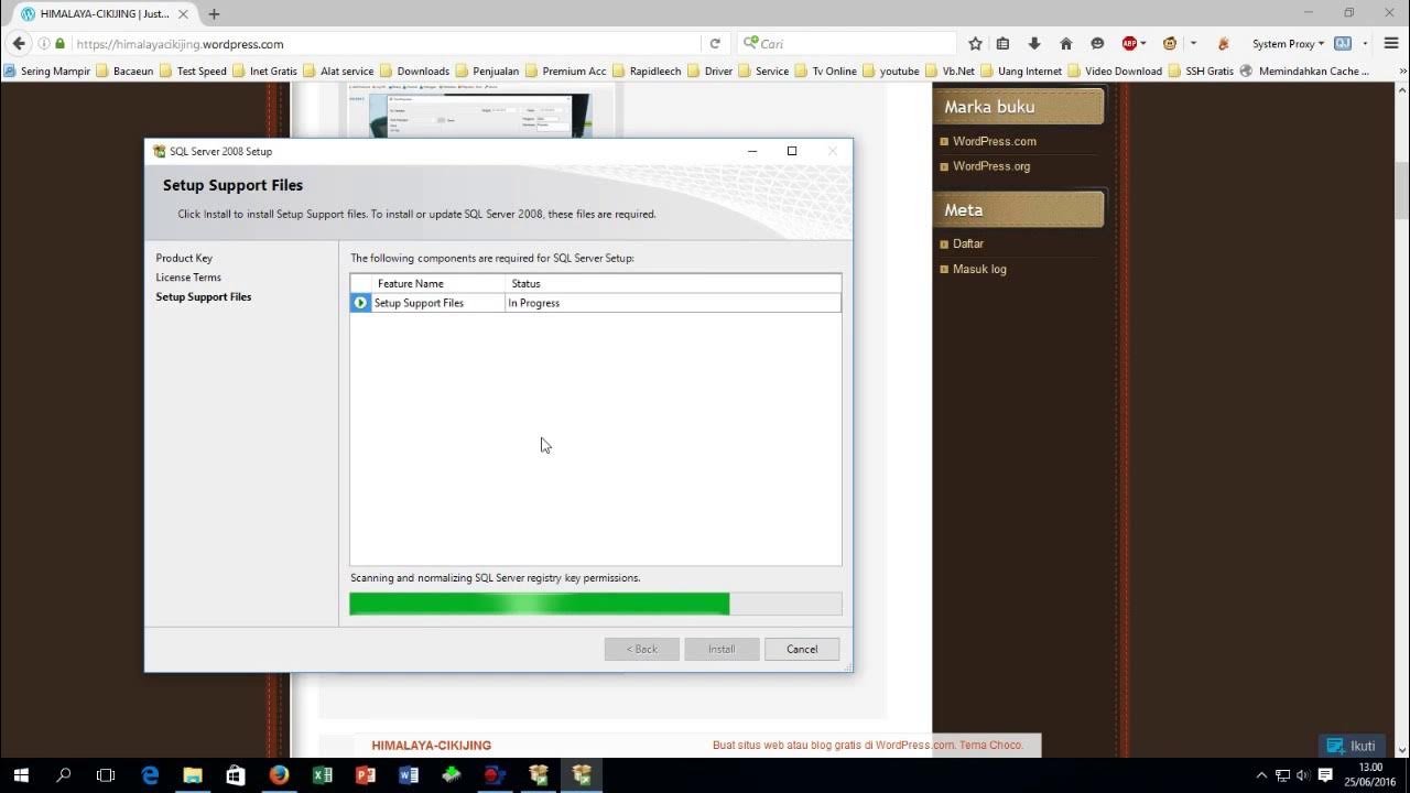 Cara instal sql server express 2008 r2 youtube