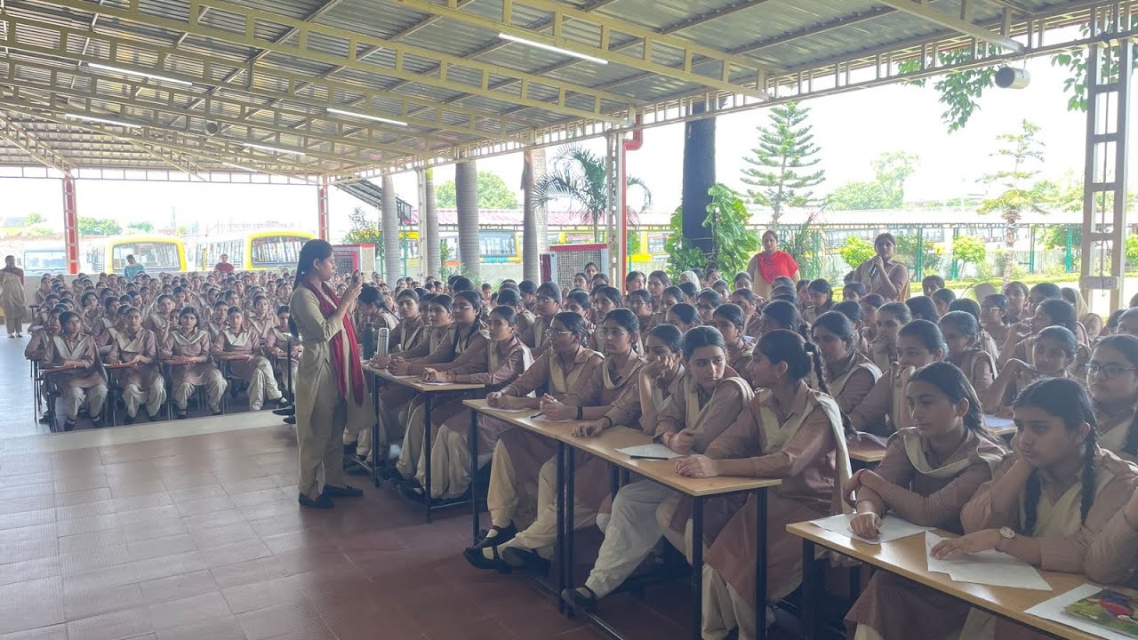 Awareness program organised by SP Smart School for Violence against women at Sarore campus.