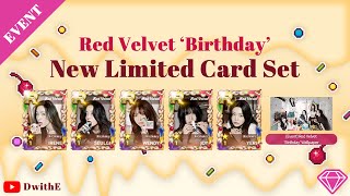 Red Velvet 'Birthday' Mission Event 🎂 Limited Card Set & Background Collect 💎｜SuperStarSMTOWN 🎶 screenshot 4