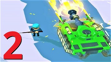 🪖 Tank Commander 3D: Army Rush! 🔥 GAMEPLAY Part 2 (Android, iOS)
