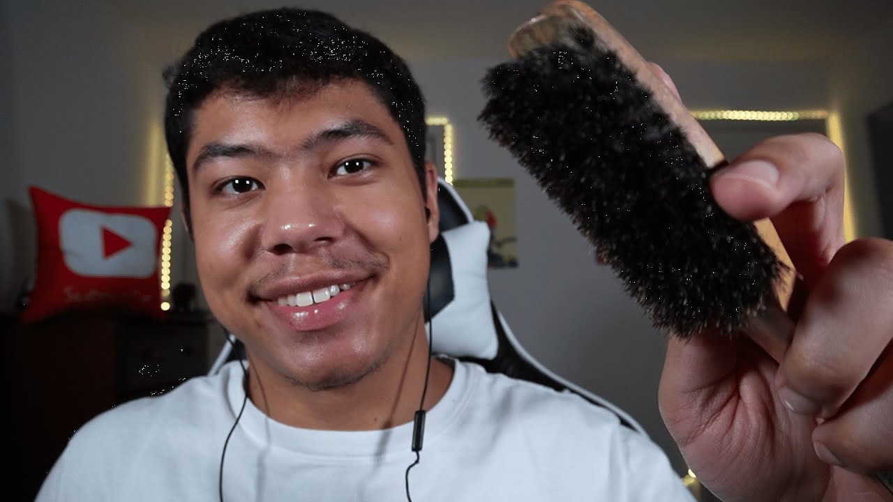 LoFi ASMR Helping You Fall Asleep with INTENSE Hair Brushing and Affirmations