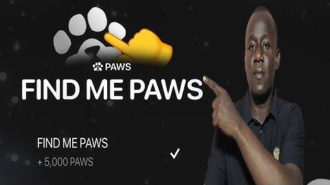“Paws 🐾 ‘Find Me’ Task Solved – Claim 5,000 Tokens Today!”
