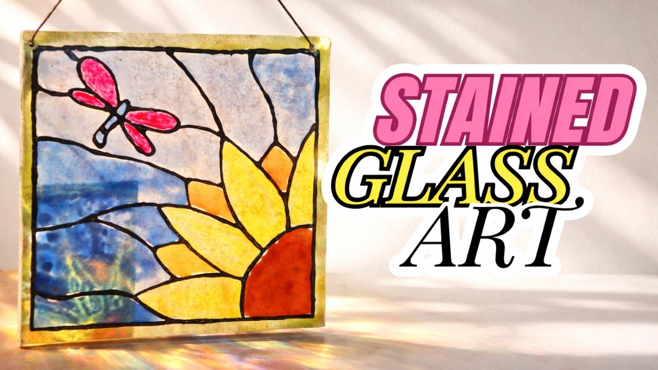 Stained Glass Art DIY Tutorial