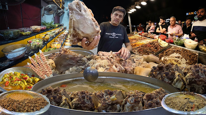 أكل الشوارع في بغداد | العراق 🇮🇶 2025