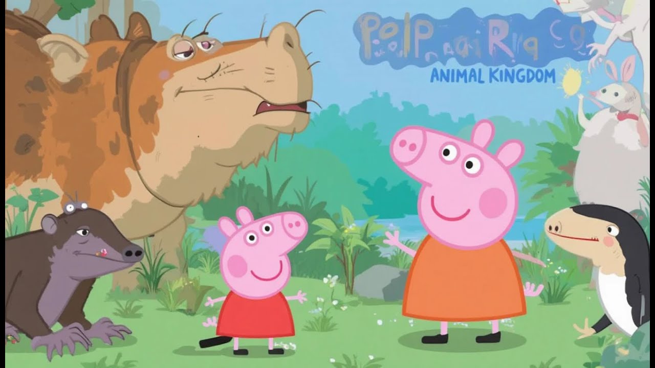 Царство животных Свинки Пеппы: исследуем невидимые выходки за пределами экрана