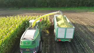JohnDeere 8500i mit StalkBuster, Claas Axion 810 Gespann plus 2 JohnDeere Gespanne!