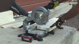 видео Metabo KGS 216 М купить в Москве, цена торцовочной пилы Metabo KGS 216 М 619260000