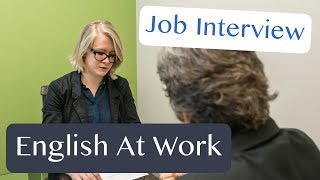 English At Work - Job Interview Questions and Answers