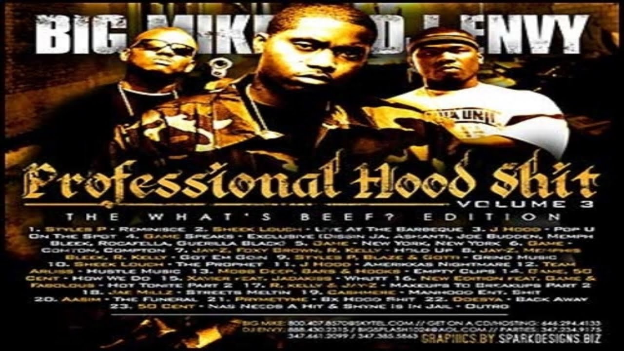 FULL MIXTAPE) Big Mike & DJ Envy - Professional Hood Shit Vol. 3