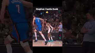 The spurs are up by 20 and okc timeout #nba #fastbreaks #viral #shorts #stephoncastle