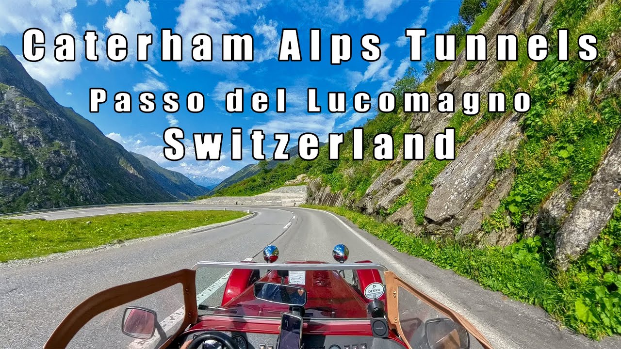 Caterham Alps Tunnels 4K HDR
