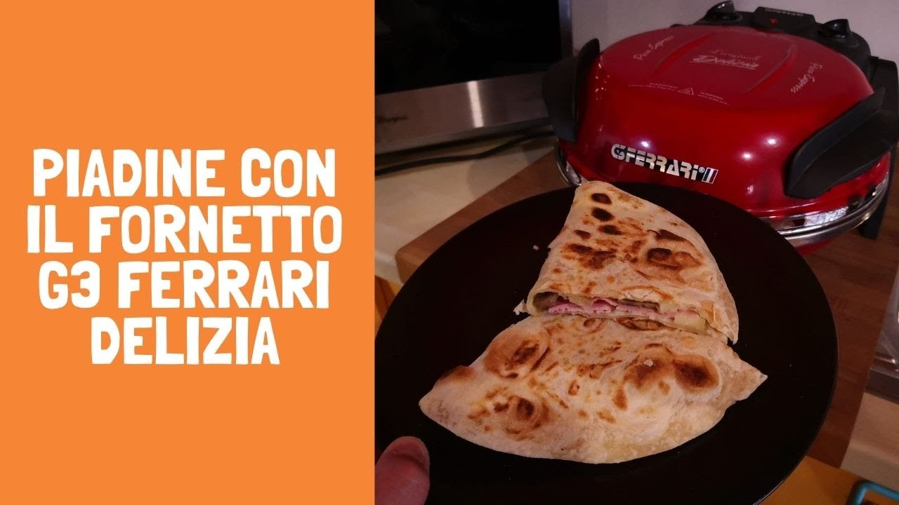 Come fare le piadine con il  G3 Ferrari Delizia