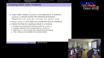 Writing a custom GNU Radio 3.7 processing block, Tanguy Risset (INSA Lyon)