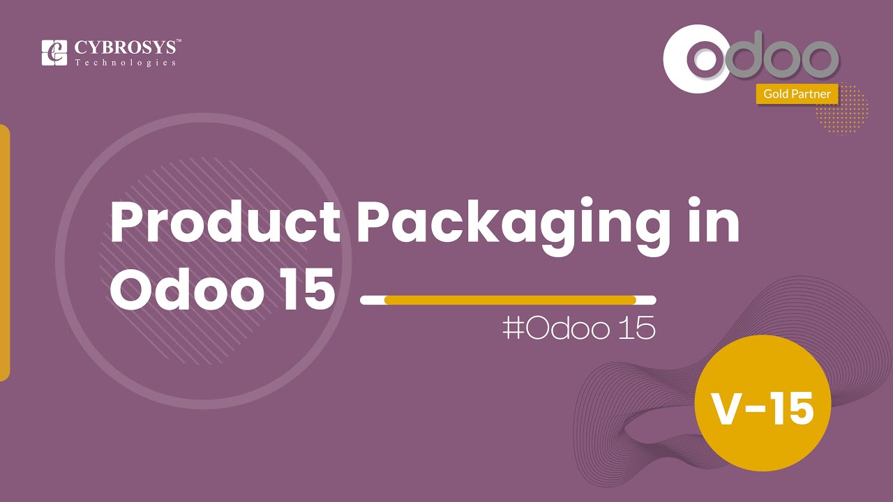 Product Packaging in Odoo 15 Odoo 15 Sales Odoo 15 Enterprise