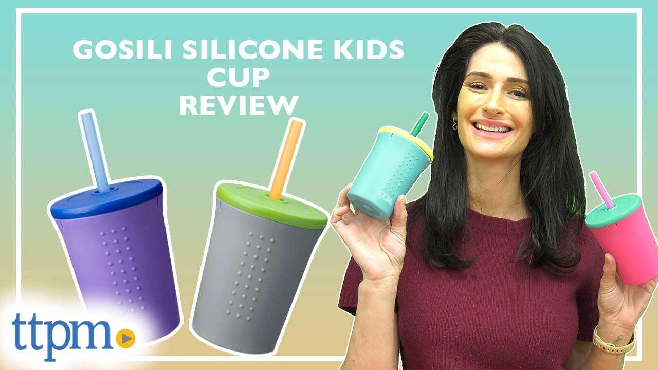 GoSili 12 oz Silicone Straw Cup - Gimme the Good Stuff
