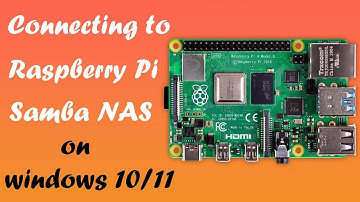 Connect to a Raspberry Pi Samba NAS server on Windows 10/11