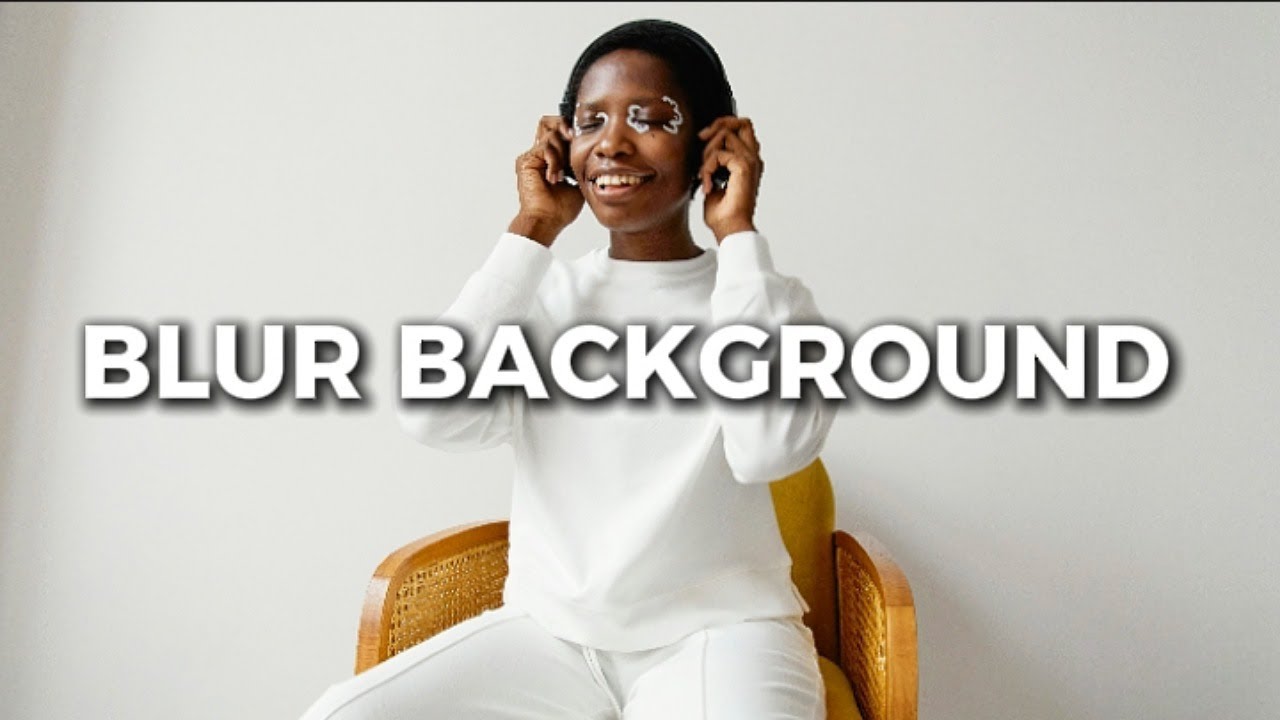 How to blur photo background on kinemaster