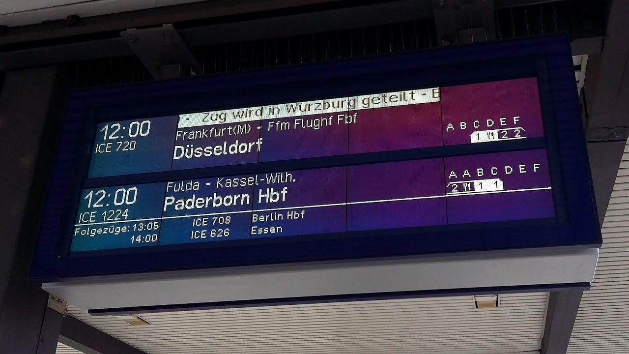 Bahnsteigansagen (Blechelse) Nürnberg Hbf