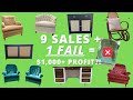 9 SALES 1 FAIL | Furniture Flipping Part Time | April PROFIT