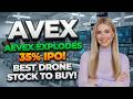 AEVEX Explodes 35% IPO! Best Drone Stock to Buy! AVEX Stock Analysis