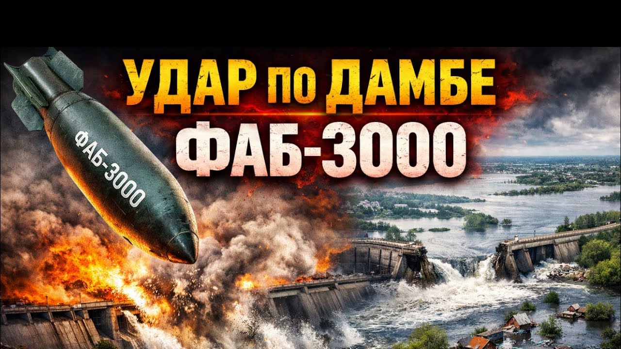 🚨 Цель — затопить регион? Удар по дамбе вызывает вопросы