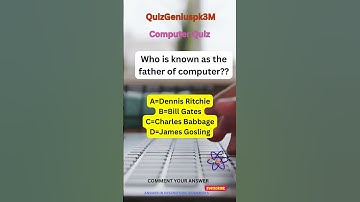 Computer Technology & Science  #quiz  #puzzle  #education