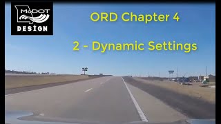 ORD - Road 1 - Chapter 4 - Templates 02 - Dynamic Settings