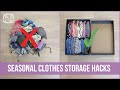 7 ways to store summer clothes during winter | OrgaNatic