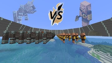 84 Ravagers VS 108 Piglin Brutes