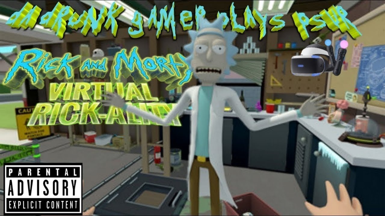 -PSVR- RICK AND MORTY: VIRTUAL RICK-ALITY Gameplay (Facecam) 