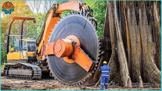 150 Fastest Big Chainsaw Cutting Tree Machines At Another Level