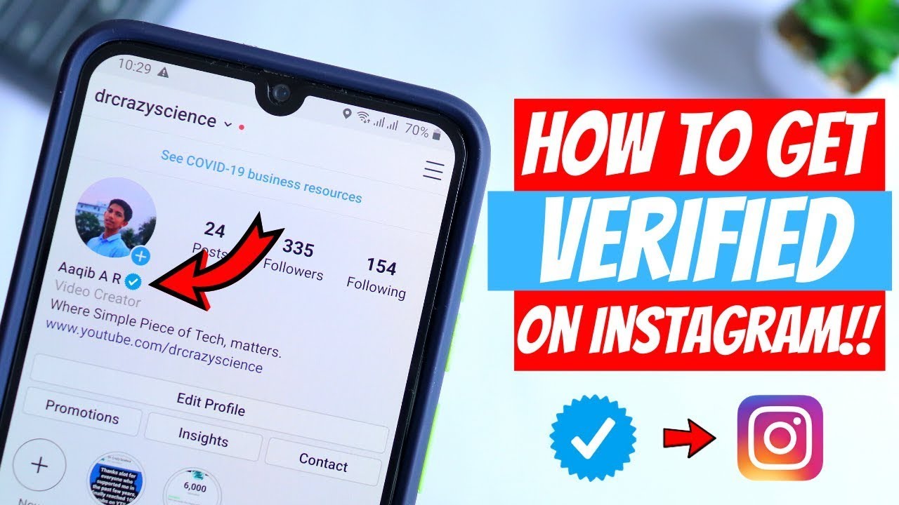 How To Get Verified On Instagram Verify Instagram Account YouTube