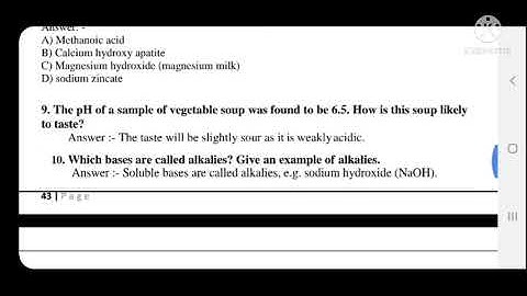 SSLC-2022 Chemistry most important questions with answers Part-1 @smt.rekhabhaskar8721